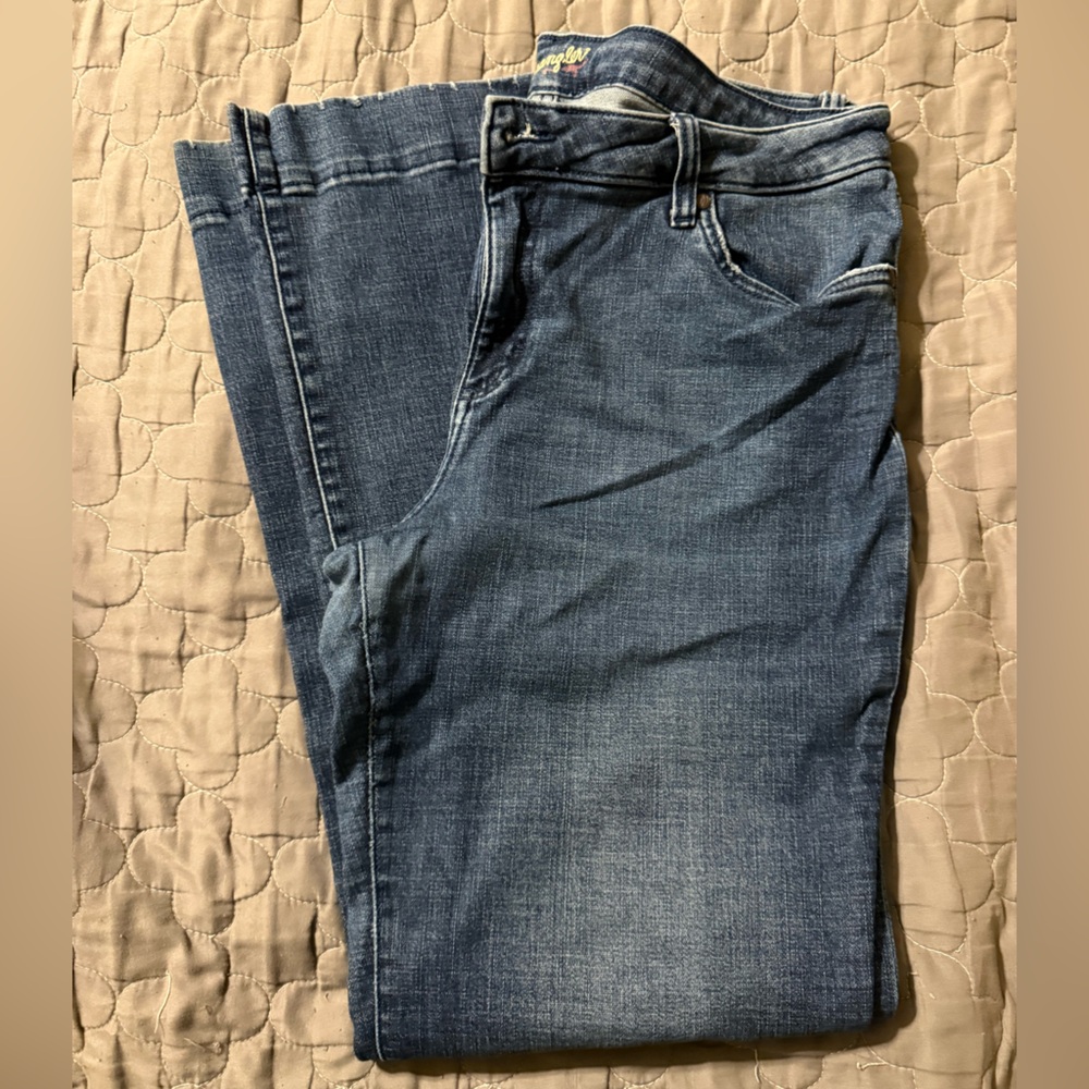 Wrangler Women's Blue Flare Jeans